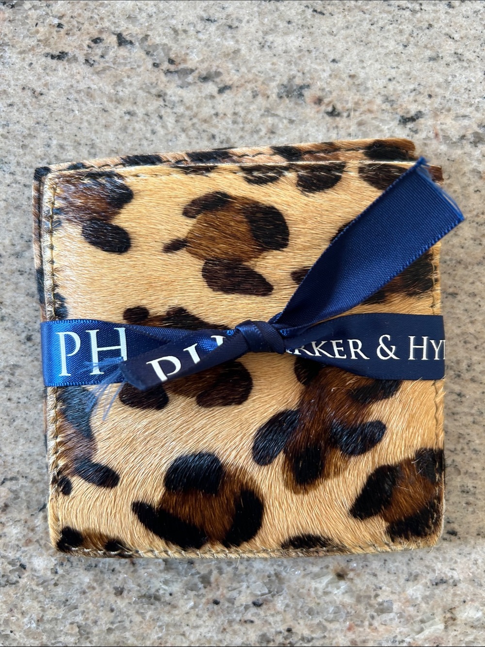 Parker & Hyde Leopard Print Coaster Set